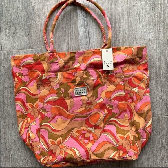 Billabong Handbags - 🔥🔥BILLABONG - ALONG THE WAY CANVAS TOTE BAG🔥🔥